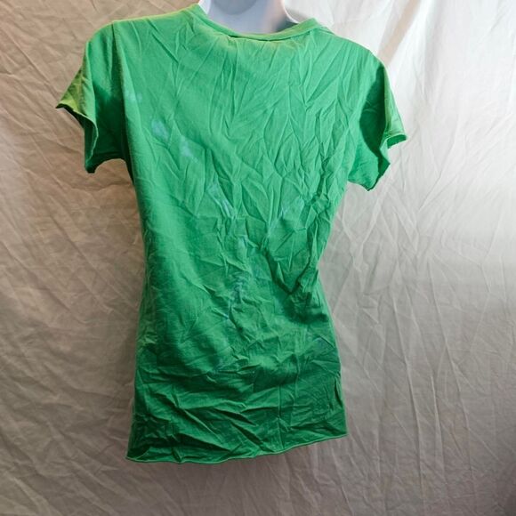 2010 green have a smurfy day smurfette junk food tee - Picture 3 of 7